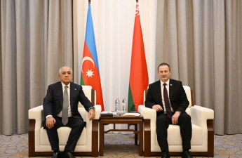 Minskdə Azərbaycan və Belarus baş nazirləri arasında danışıqlar aparılıb - FOTO