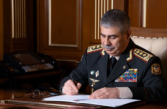 Azərbaycan müdafiə naziri Pakistan tərəfinə başsağlığı verib