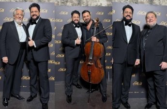 Yusif Eyvazov İtaliyada məşhurlarla bir araya gəldi - FOTOLAR