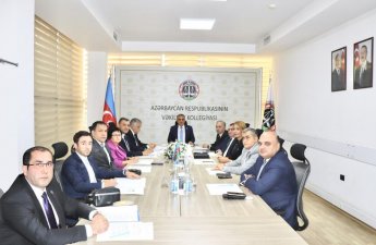 Vəkillər Kollegiyası Rəyasət Heyətinin növbəti iclası keçirildi - FOTO