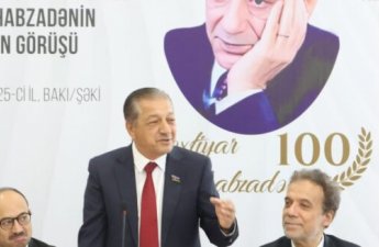 İstiqlal şairi Bəxtiyar Vahabzadənin anadan olmasının 100 illiyi qeyd edilib – FOTOLAR