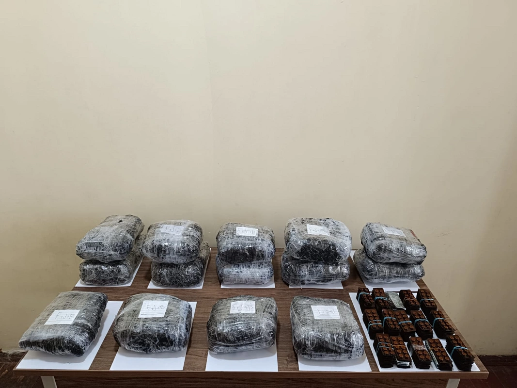 İrandan Azərbaycana 15 kiloqram narkotikin keçirilməsinin qarşısı alınıb