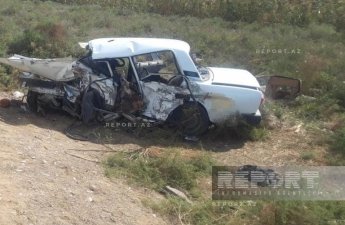 Biləsuvarda avtomobillər toqquşdu, ölən və xəsarət alanlar var
