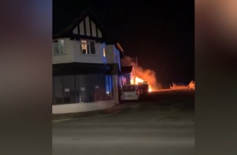 В Англии подожгли мечеть