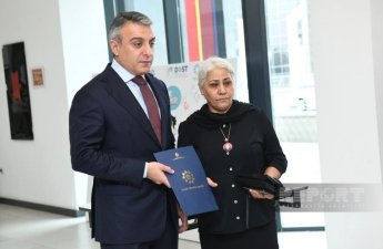 Şəhid ailələri və müharibə əlillərinə daha 100 mənzil verilib