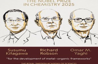 Kimya üzrə Nobel mükafatı laureatları məlum oldu