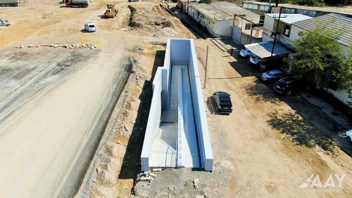 Bakıda dörd tunel və üç yeraltı piyada keçidi inşa edilir - FOTOLAR