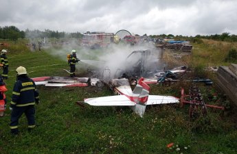 В Словакии разбился спортивный самолет