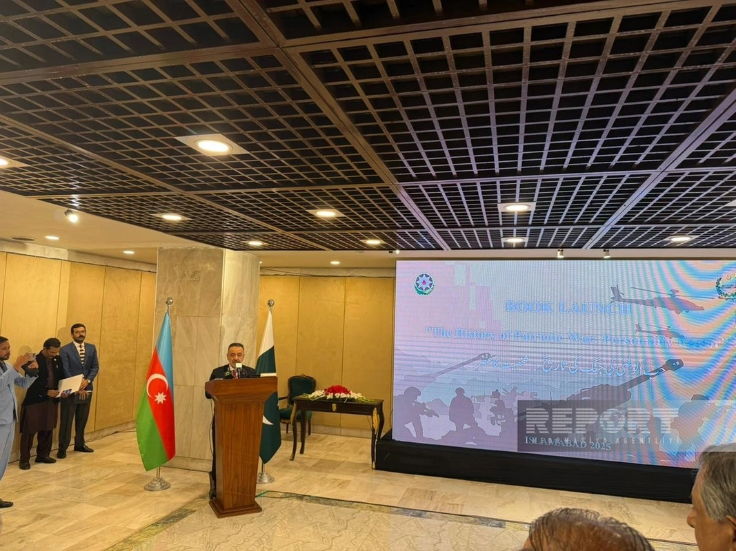 Pakistanda İkinci Qarabağ müharibəsindəki qələbəyə həsr edilən kitab təqdim olunub - FOTO/VİDEO