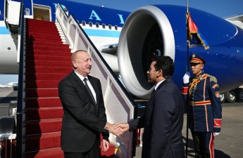 Президент Ильхам Алиев прибыл в Египет с рабочим визитом -ФОТО