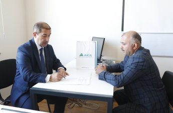 Ballıca və Xanyurdu kəndlərinin sakinləri ilə icarə müqavilələri imzalandı - FOTOLAR
