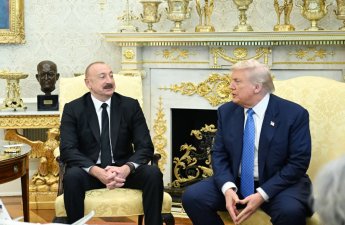Tramp Prezident İlham Əliyevi çox güclü lider adlandırıb - VİDEO