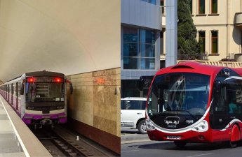 Metro və avtobusda 