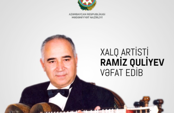 Mədəniyyət Nazirliyi Ramiz Quliyevin ölümü ilə bağlı nekroloq yaydı