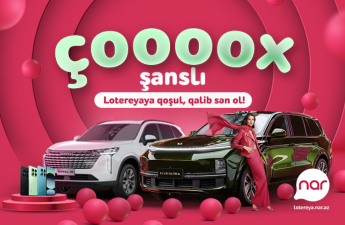 “Nar” “Çoox Şanslı” lotereyasına start verdi