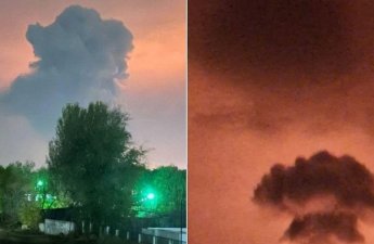 Orenburqda neft, Samarada qaz zavodları vuruldu...-FOTO+VİDEO