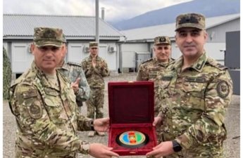 Hərbi prokuror Müdafiə Nazirliyinin Xüsusi təyinatlıları ilə görüşdü - FOTO