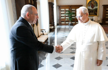 Paşinyan Roma Papası ilə Azərbaycanla sülhü müzakirə edib