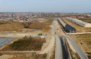 Zığ dairəsi–Hava Limanı yoluna birləşdirən yanaşma yolları tikilir - VİDEO
