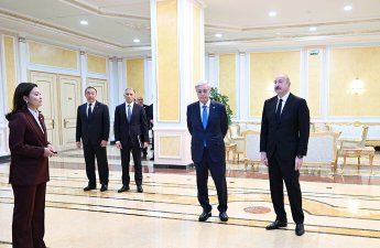 Astanada “Orta dəhlizin inkişafı” birgə layihəsi təqdim edildi - FOTO