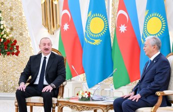 Алиев пригласил Токаева посетить Азербайджан с государственным визитом
