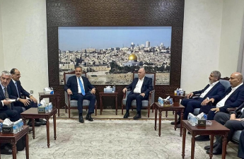 Hakan Fidan və İbrahim Kalın HƏMAS Şura Məclisinin sədri ilə görüşüb