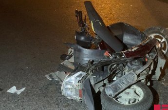 Bakıda 87 yaşlı moped sürücüsü qəzada öldü