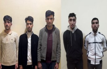 Dövlət sərhədini pozmağa cəhd göstərən əcnəbilər tutuldu