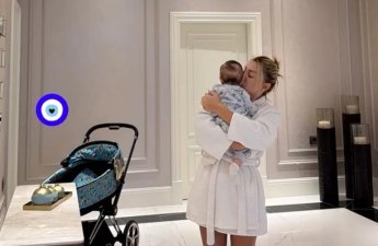Röya Ayxan qardaşı oğlu ilə... - FOTO