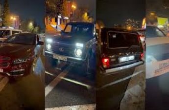 В Баку задержаны четыре автохулигана