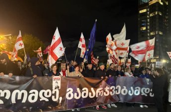 В Тбилиси проходит акция протеста против правительства