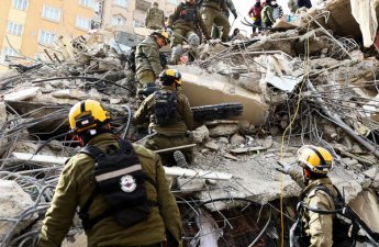 В Турции четыре здания оказались разрушены в результате землетрясения