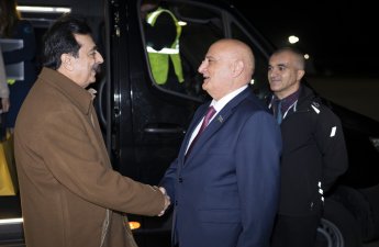 Pakistan Senatının sədri Azərbaycana gəlib - FOTO
