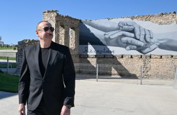 İlham Əliyev Cəbrayıl rayonunun Horovlu kəndinin birinci mərhələsinin açılışında iştirak edib - FOTO