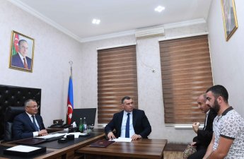 Rövşən Rzayev vətəndaşların problemini dinlədi - FOTOLAR