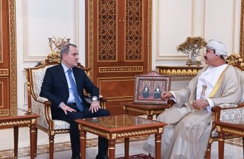 Ceyhun Bayramov Omanın Kral Ofisinin naziri ilə görüşdü - FOTO