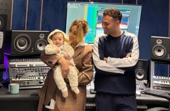 Röya Ayxan qardaşı oğlunun üzünü göstərdi - FOTO