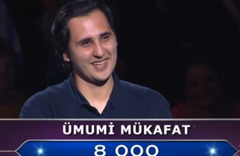 Ötən həftə “Milyonların şousu”nda 8 min qazanmışdı - Dələduzluğa görə saxlanıldı