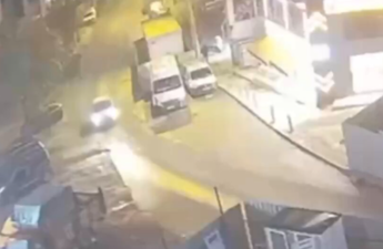 Türkiyədə ailə faciəsinə səbəb olan binanın çökmə anı - VİDEO