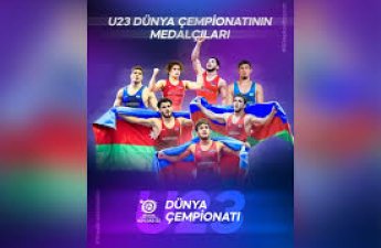 Азербайджанские борцы добились исторического успеха на чемпионате мира U23 в Сербии
