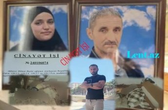 Bakıda kişi hicaba görə arvadını və qayınatasını öldürdü - FOTO