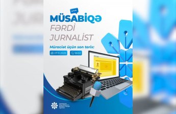MEDİA jurnalistlər üçün müsabiqə ELAN ETDİ