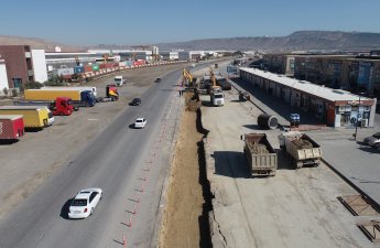 Lökbatanda 23 kilometrlik kollektor və sutəmizləyici qurğu tikilir - FOTO/VİDEO
