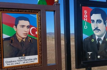 Xocalıda Birinci Qarabağ müharibəsinin iki itkin-şəhidi dəfn edildi