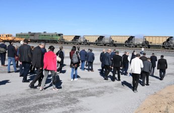 Diplomatlar Zəngilanda Həkəri dəmir yolu stansiyası ilə tanış oldular - FOTO