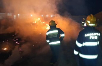 Tərtərdə yanğın oldu