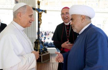 Шейх уль-ислам Аллахшукюр Пашазаде встретился в Ватикане с Папой Львом XIV- (ФОТО)