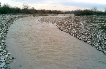 Şəkidən axan dağ çaylarında mühafizə tədbirləri aparılır