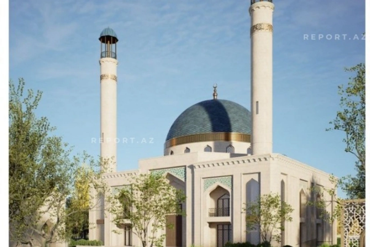 Cəbrayıl şəhər məscidinin ilkin layihəsi məlum olub - FOTO