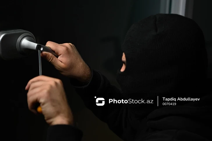 В Гахском районе задержан подозреваемый в серии краж из частных домов-ВИДЕО